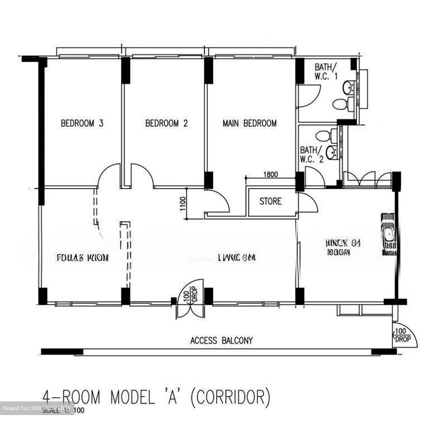 Blk 440 Choa Chu Kang Avenue 4 (Choa Chu Kang), HDB 4 Rooms #620227421